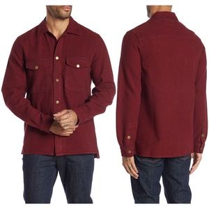 New! Jean Shop Snap Denim Shirt Heavyweight Ben Solid Port